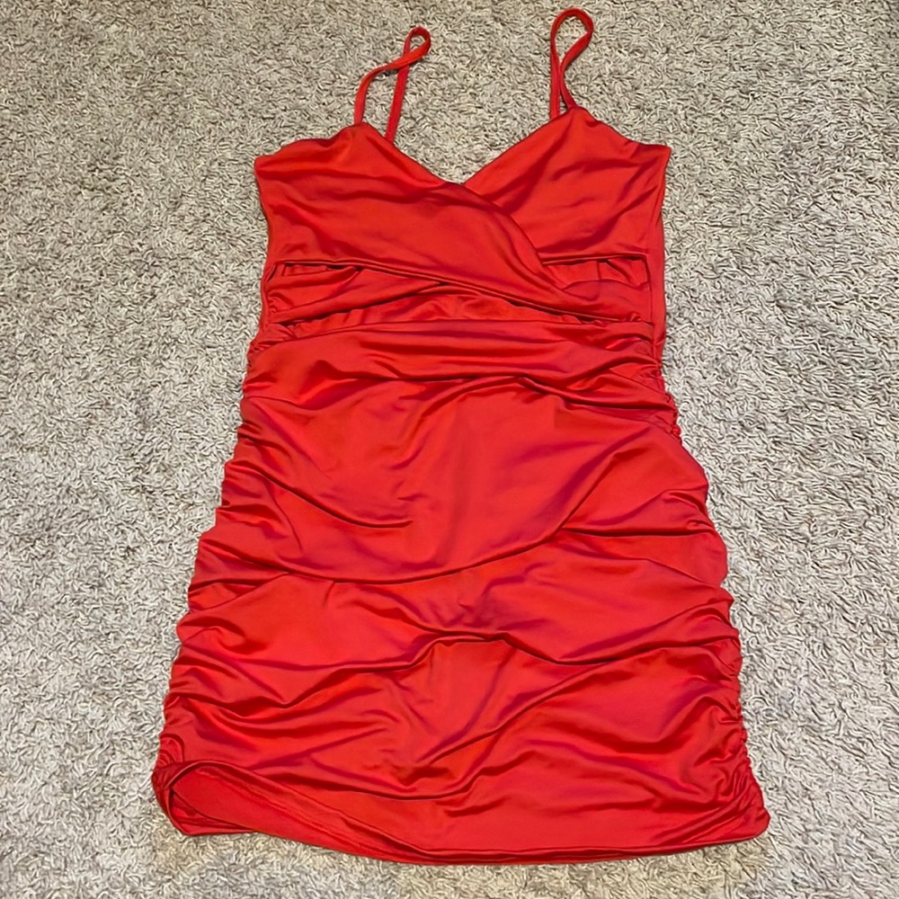 Red dress size medium